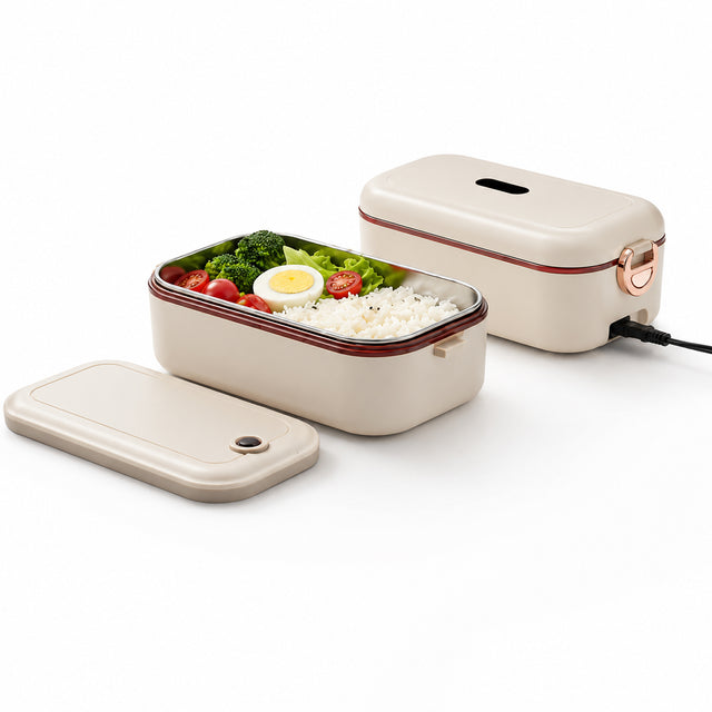 Dual Mode Electric Lunch Box 900ml 45W, Portable Food Warmer LunchMate by Porodo SASKA saska.ae uae