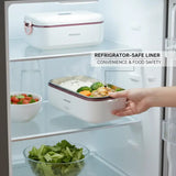 Dual Mode Electric Lunch Box 900ml 45W, Portable Food Warmer LunchMate by Porodo