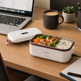 Dual Mode Electric Lunch Box 900ml 45W, Portable Food Warmer LunchMate by Porodo