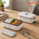 Dual Mode Electric Lunch Box 900ml 45W, Portable Food Warmer LunchMate by Porodo