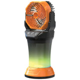 FreshPulse Portable Outdoor Mist Fan with RGB Light, 15000mAh Battery, 4 Speed Cooling Fan & 2L Water Tank by Porodo - SASKA UAE saska.ae