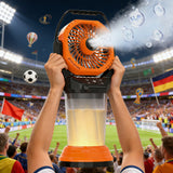 Freshpulse Portable Outdoor Mist Fan with RGB Light, 15000mAh Battery, 4 Speed Cooling Fan & 2L Water Tank by Porodo