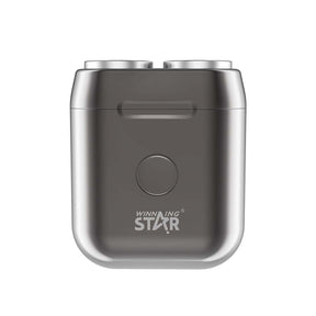 Portable Travel Electric Shaver, USB Rechargeable Mini Pocket Razor with Dual Floating Blades, IPX6 Waterproof ST-5689 by Winning Star - SASKA UAE DUBAI