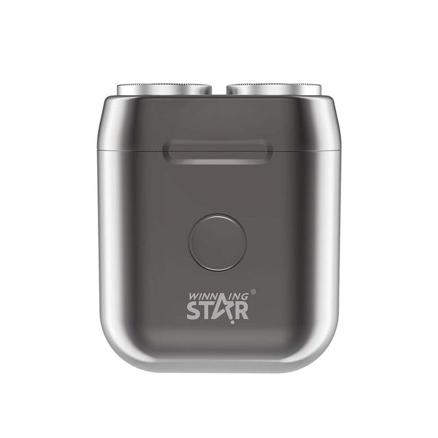 Portable Travel Electric Shaver, USB Rechargeable Mini Pocket Razor with Dual Floating Blades, IPX6 Waterproof ST-5689 by Winning Star - SASKA UAE DUBAI