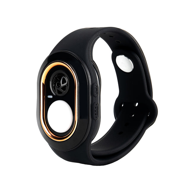 Portable Ultrasonic Mosquito Repellent Bracelet with Yellow Light, Portable Mosquito Repellent Bracelet with Yellow Light, USB Rechargeable Anti Mosquito Wristband - SASKA UAE - saska.ae