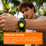 Portable Ultrasonic Mosquito Repellent Bracelet with Yellow Light, Portable Mosquito Repellent Bracelet with Yellow Light, USB Rechargeable Anti Mosquito Wristband