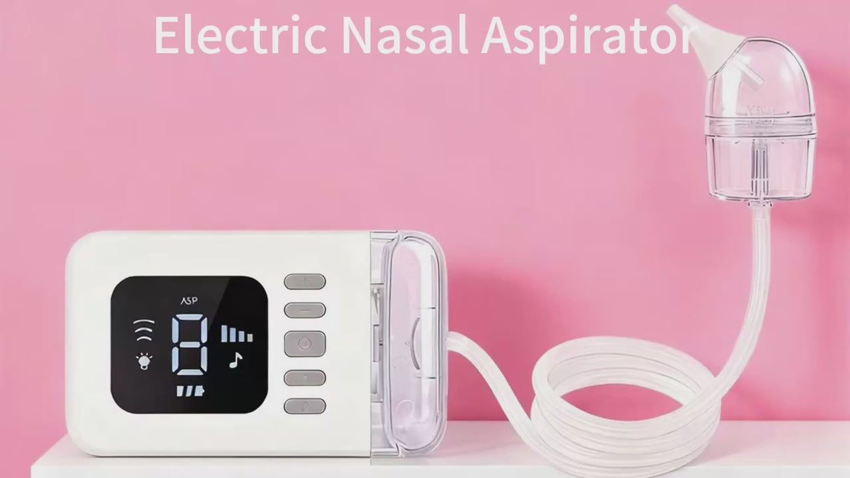 Electric Nasal Aspirator for Babies, Baby Nose Cleaning Device