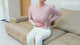 Heated Waist Belt with massager, Extra Large Size Heating Pads with Vibration for Period Cramps CF-6413 by Comfire