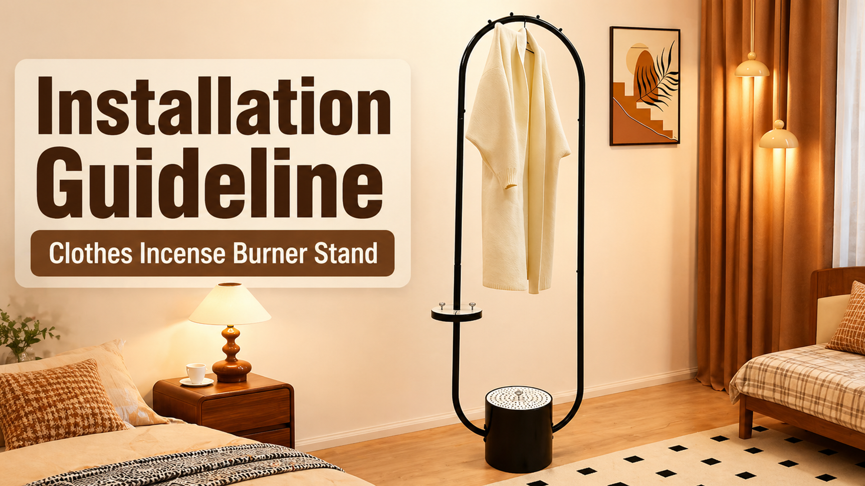 Cloths Incense Burner Stand