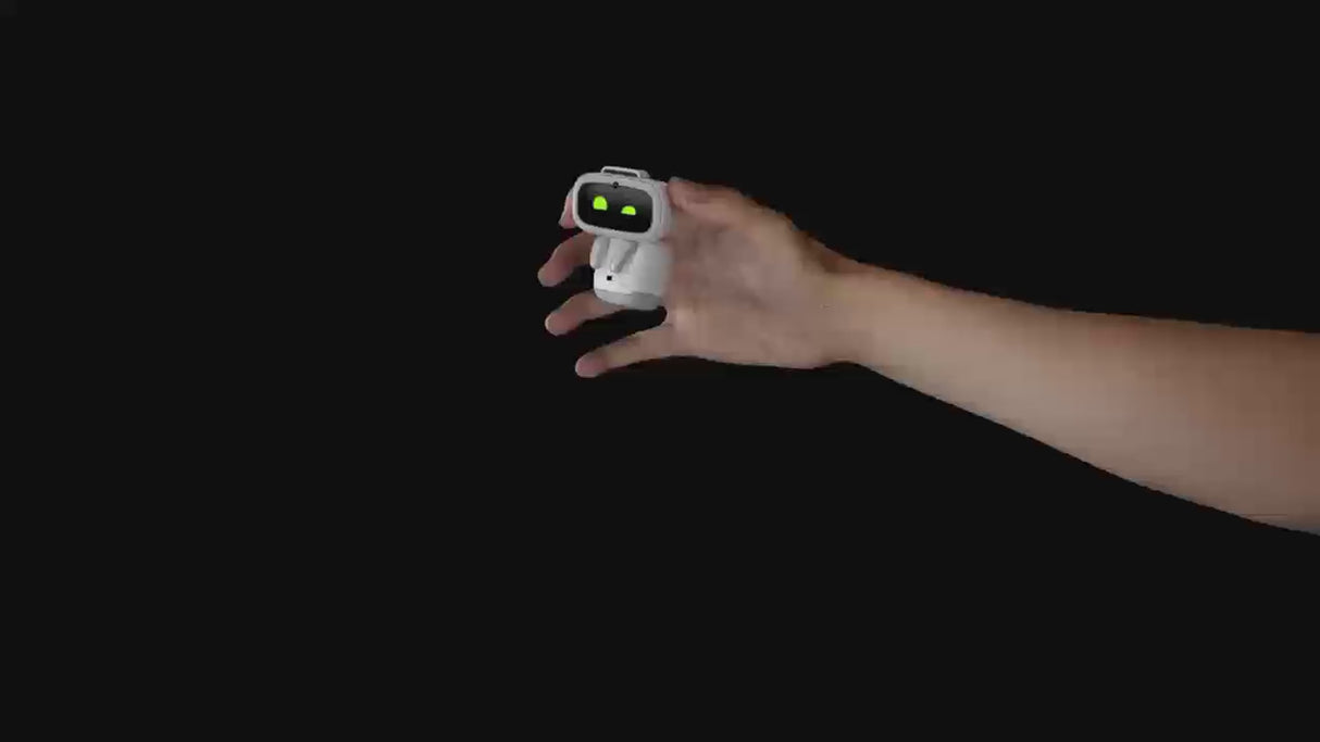 AIBI Pocket Pet - Portable Robot, ChatGPT-Powered AI Companion with Voice Commands, Emotional Interaction by Living.AI
