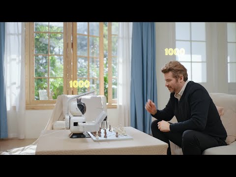 AI Chess Robot – Interactive Robotic Chess Trainer with 25 AI Levels & 1200 Exercises by SenseRobot