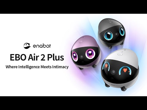 EBO Air 2 Plus Companion Robot – AI Home Assistant Robot with 3K Camera & Smart Auto Tracking by Enabot