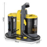 Deep Cleaning Carpet + Upholstery Spot Cleaner Machine 600W 15KPA Power with Dual Tanks (1500ml Clean + 800ml Dirty) by RAF