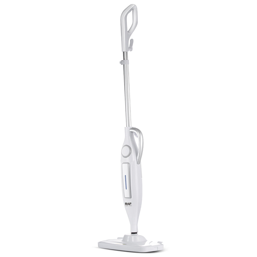 Electric Steam Mop 1250W with 330ml Water Tank, 7-in-1 Multipurpose Steam Cleaner, HEPA Filter & Microfiber Pads by RAF