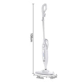 Electric Steam Mop 1250W with 330ml Water Tank, 7-in-1 Multipurpose Steam Cleaner, HEPA Filter & Microfiber Pads by RAF