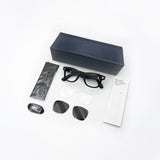 نظارات ذكية مزودة بكاميرا بدقة 8 ميجابكسل، وترجمة فورية، ومكالمات لاسلكية، ونقل عبر شبكة Wi-Fi، ومتوافقة مع نظام Android.