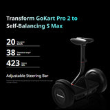 سيارة سباق كهربائية Ninebot Gokart Pro 2، كارت درفت عالي السرعة مع تجربة ألعاب تفاعلية، مناسب للأعمار 10+ من Segway