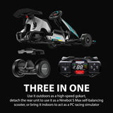 سيارة سباق كهربائية Ninebot Gokart Pro 2، كارت درفت عالي السرعة مع تجربة ألعاب تفاعلية، مناسب للأعمار 10+ من Segway