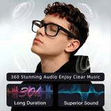 S2 Max AI Smart Glasses with HD Camera, Real-Time Translation, Bluetooth Audio & AI Voice Assistant – Multi Functional Smart Wearable Glasses by AiMB