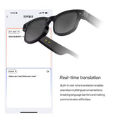 S2 Max AI Smart Glasses with HD Camera, Real-Time Translation, Bluetooth Audio & AI Voice Assistant – Multi Functional Smart Wearable Glasses by AiMB