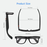 S2 Max AI Smart Glasses with HD Camera, Real-Time Translation, Bluetooth Audio & AI Voice Assistant – Multi Functional Smart Wearable Glasses by AiMB