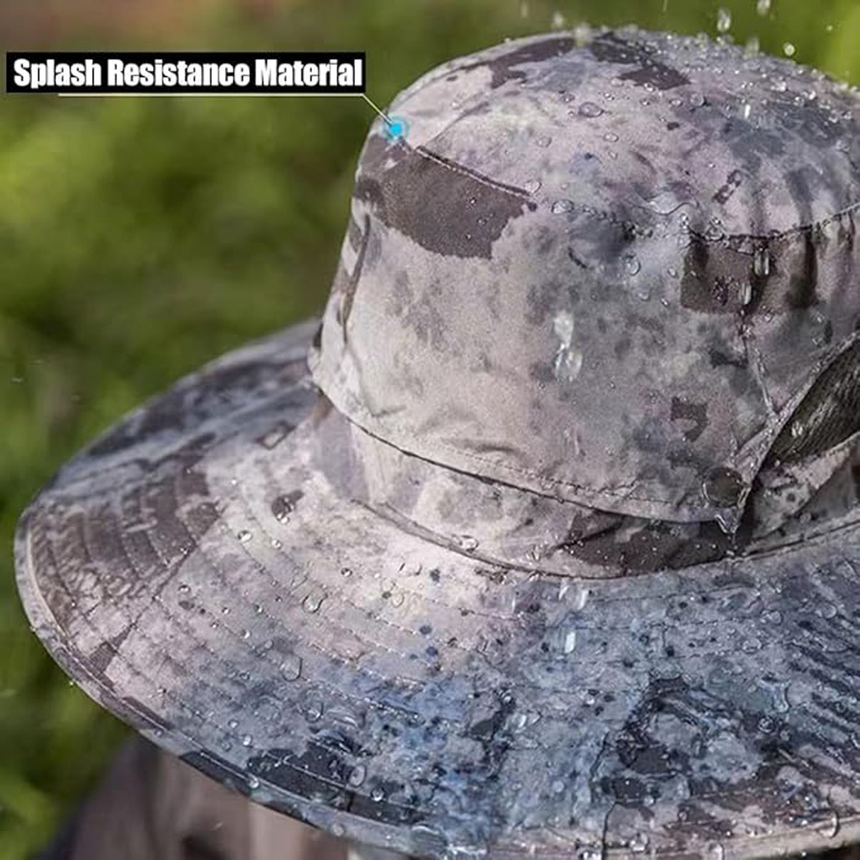 Solar Hat Fan Wide Brim Sun Hat UV Protection Fishing and Camping Hat for Hiking, Farming, Beach and Outdoor Activities