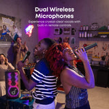 سماعة حفلات بلوتوث لاسلكية Rave 3S مع صوت 200 واط مع 2 ميكروفون كاريوكي وإضاءة LED  من Soundcore by Anker