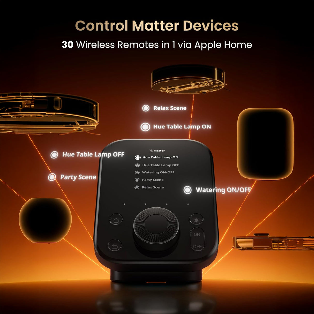 Smart Home Hub 3 (3rd Gen) with 2.4" IPS Screen & Knob Control by SwitchBot