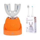 360-degree Cleaning Automatic Toothbrush with Three Operating Modes for Adults By Magentak - saska.ae - saska