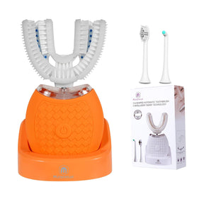 360-degree Cleaning Automatic Toothbrush with Three Operating Modes for Adults By Magentak - saska.ae - saska