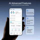 W4 Plus AI Real-Time Translation Earbuds with Bone Conduction by Timekettle, 52 Languages, 106 Accents, 13 Offline Language Packs, Two-Way Call & Video Translation