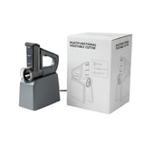 قطّاعة خضروات كهربائية ذكية 5 في 1 مع شاشة رقمية – قطّاعة وشرّاحة ومبشرة طعام قابلة لإعادة الشحن مع وعاء تخزين