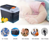 10L Portable Electric Cooler & Warmer Box AC/DC Mini Fridge for Car, Home, Camping & Travel