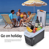 10L Portable Electric Cooler & Warmer Box AC/DC Mini Fridge for Car, Home, Camping & Travel