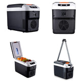 10L Portable Electric Cooler & Warmer Box AC/DC Mini Fridge for Car, Home, Camping & Travel