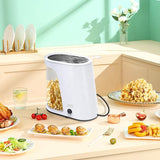 Hot Air Popcorn Maker, 1200W Oil-Free Electric Popcorn Machine with Measuring Scoop & Healthy Snack Maker by Winning Star