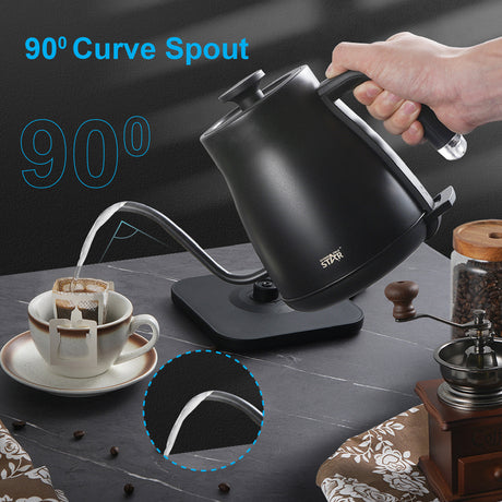 Fast Boiling Electric Kettle 1.2L, 1500W for Boiling Water, Tea, Coffee (ST-6006 ) by Winning Star | Electric Kettle | SASKA Trading