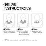 360° Ergonomic Neck Pillow – Adjustable Travel Neck Support Memory Foam by Yoyorelax